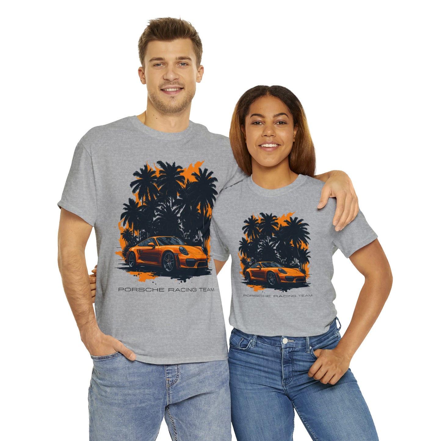 ORANGE PALMS Unisex Heavy Cotton Tee