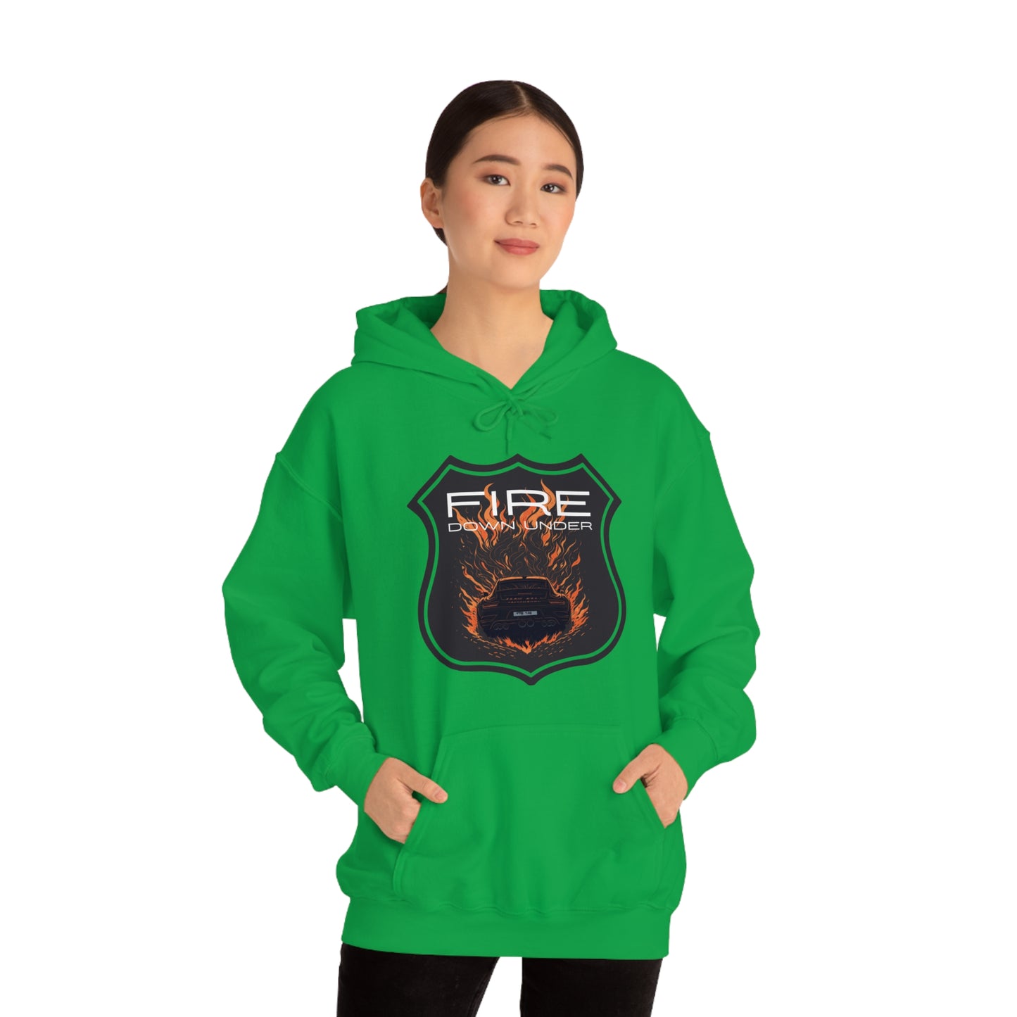 FIRE Unisex Heavy Blend™ Hooded Sweatshirt