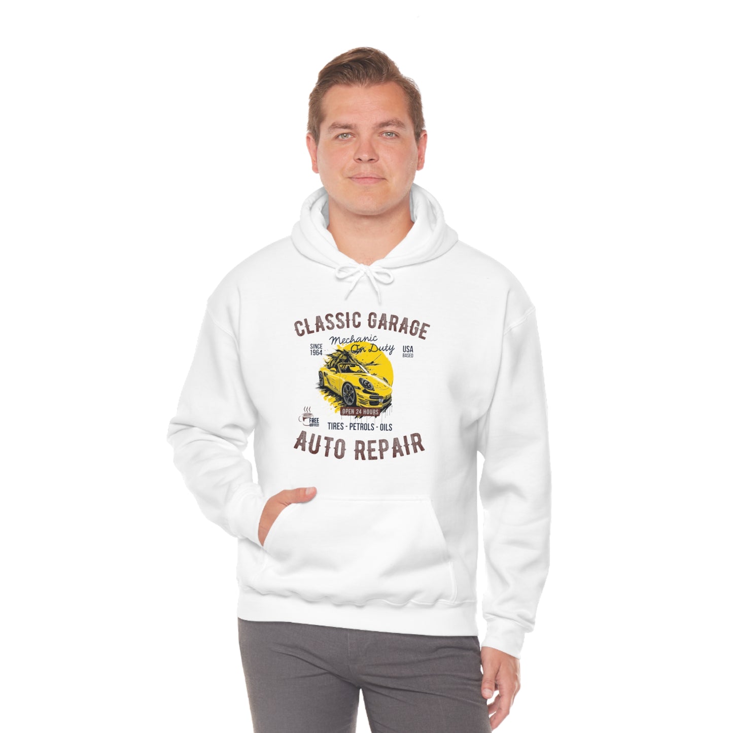 GARAGE Unisex Heavy Blend™ Hooded Sweatshirt