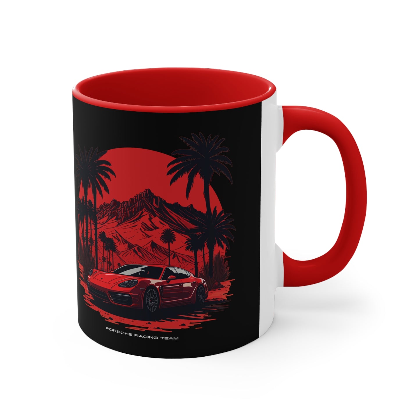 RED PALMS Accent Coffee Mug, 11oz