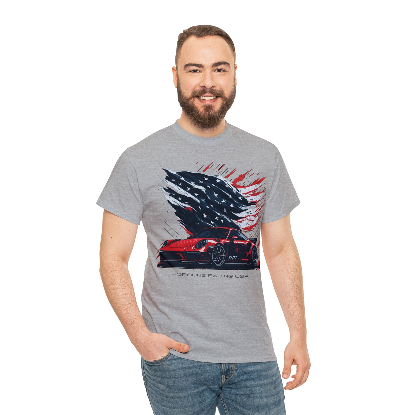 PR USA Unisex Heavy Cotton Tee