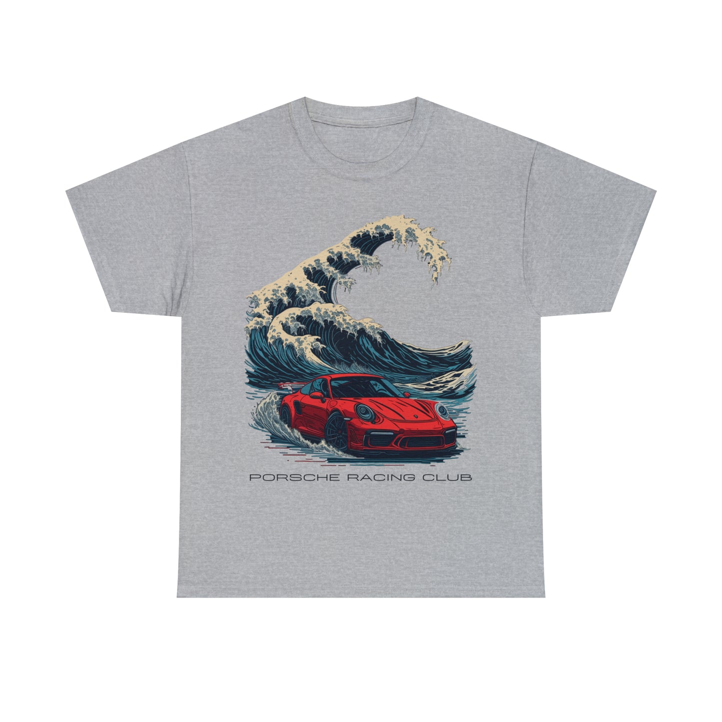 HOKUSAI WAVE Unisex Heavy Cotton Tee