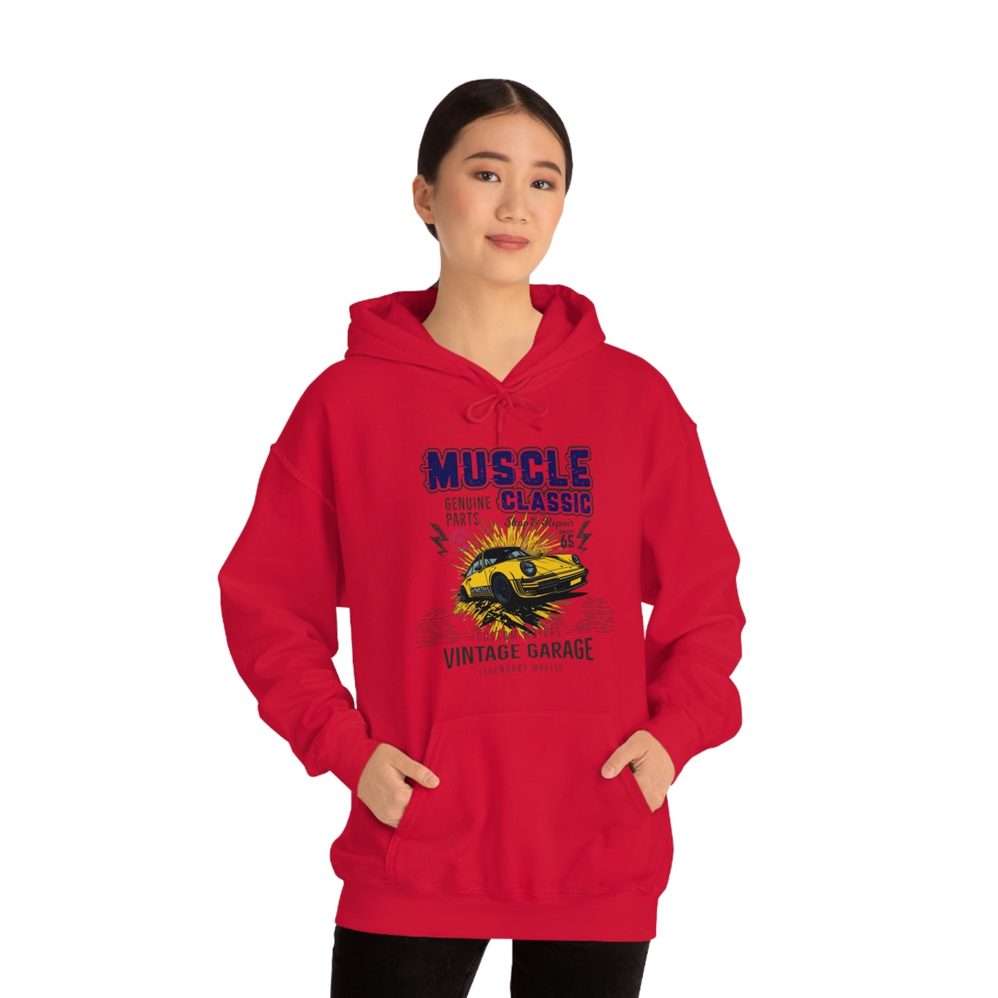 MUSCLE Unisex Heavy Blend™ Hooded Sweatshirt