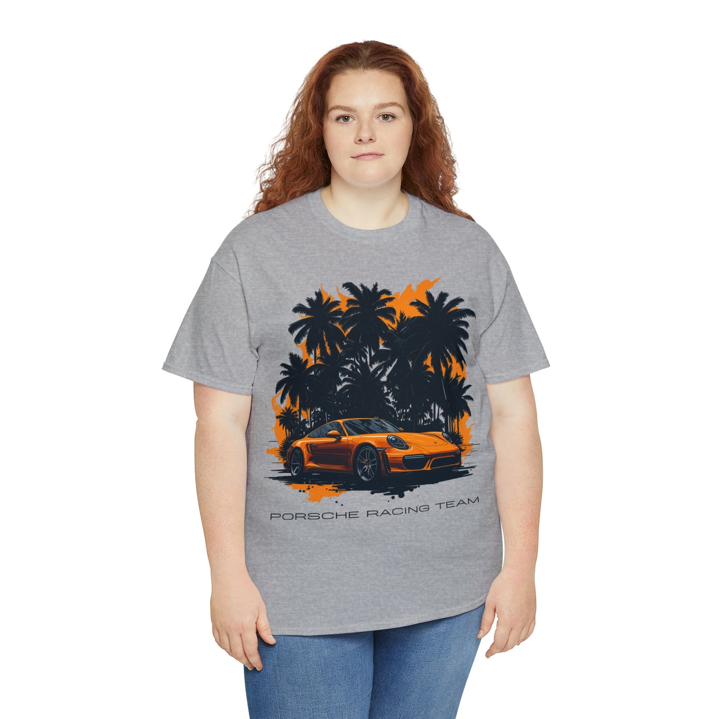 ORANGE PALMS Unisex Heavy Cotton Tee