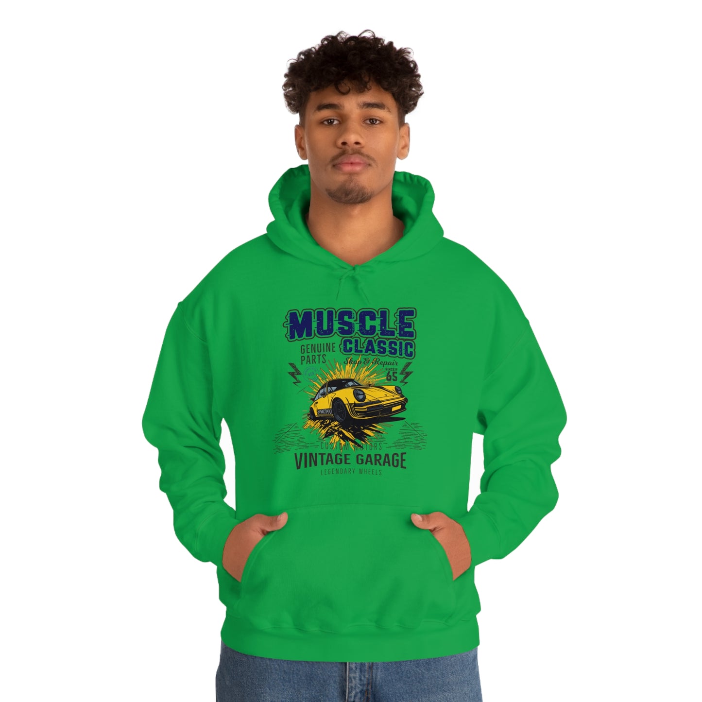 MUSCLE Unisex Heavy Blend™ Hooded Sweatshirt