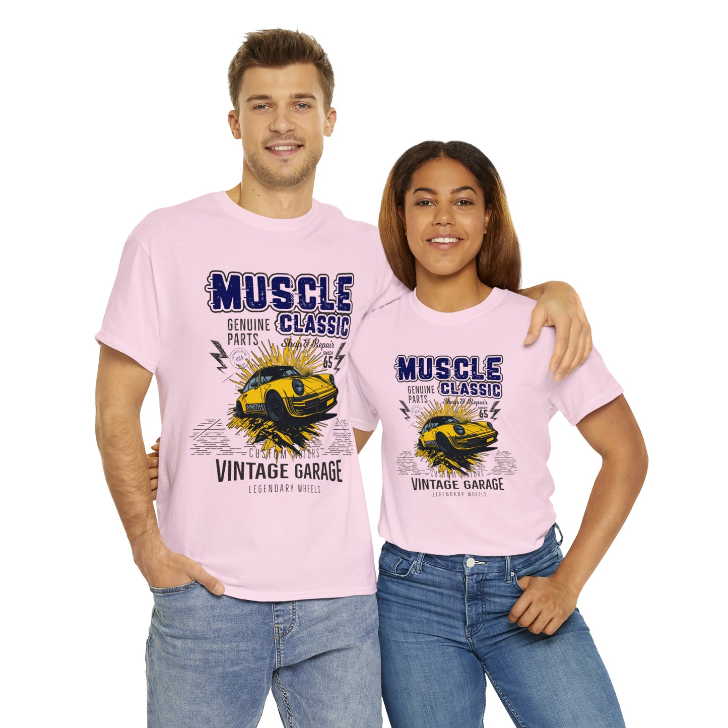 MUSCLE CLASSIC Unisex Heavy Cotton Tee