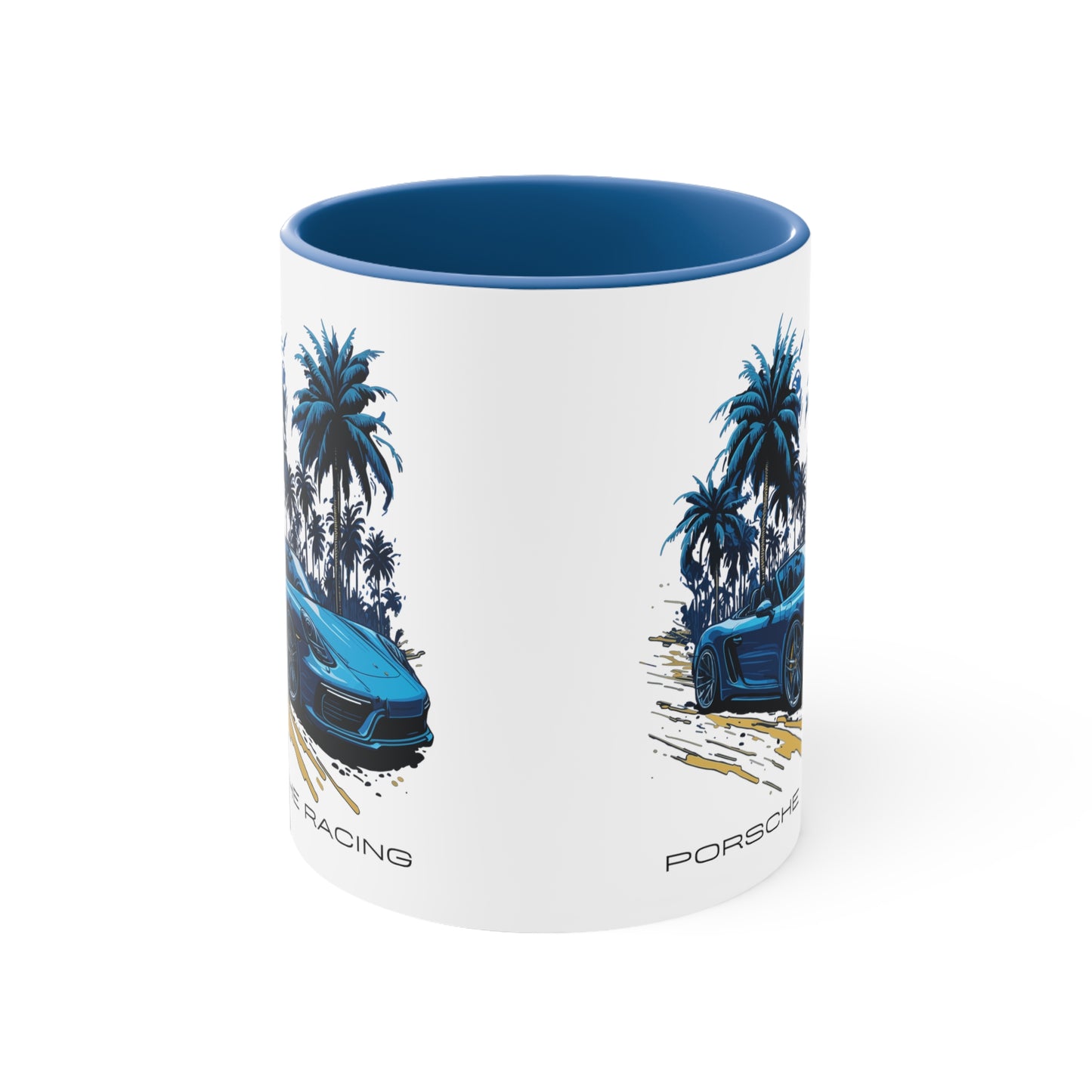 BLUE PALMS Accent Coffee Mug, 11oz