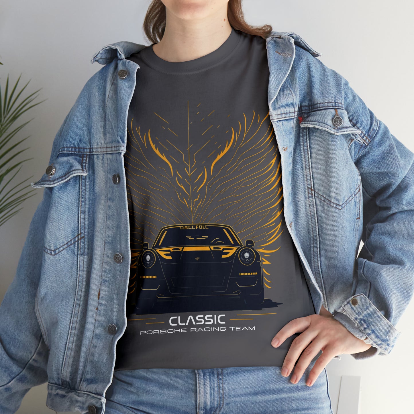 YELLOW WINGS Unisex Heavy Cotton Tee