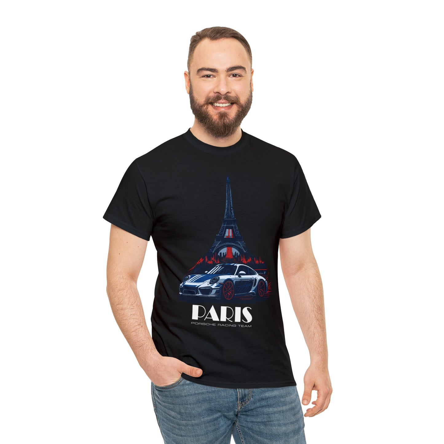 PARIS Unisex Heavy Cotton Tee