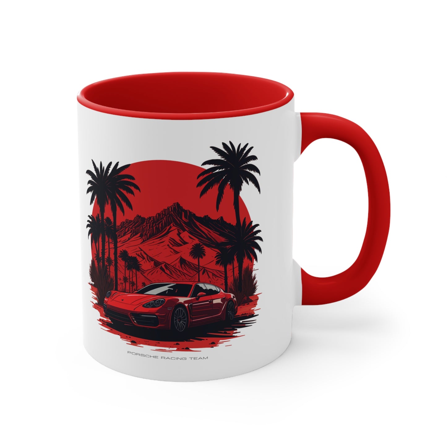 RED PALMS Accent Coffee Mug, 11oz