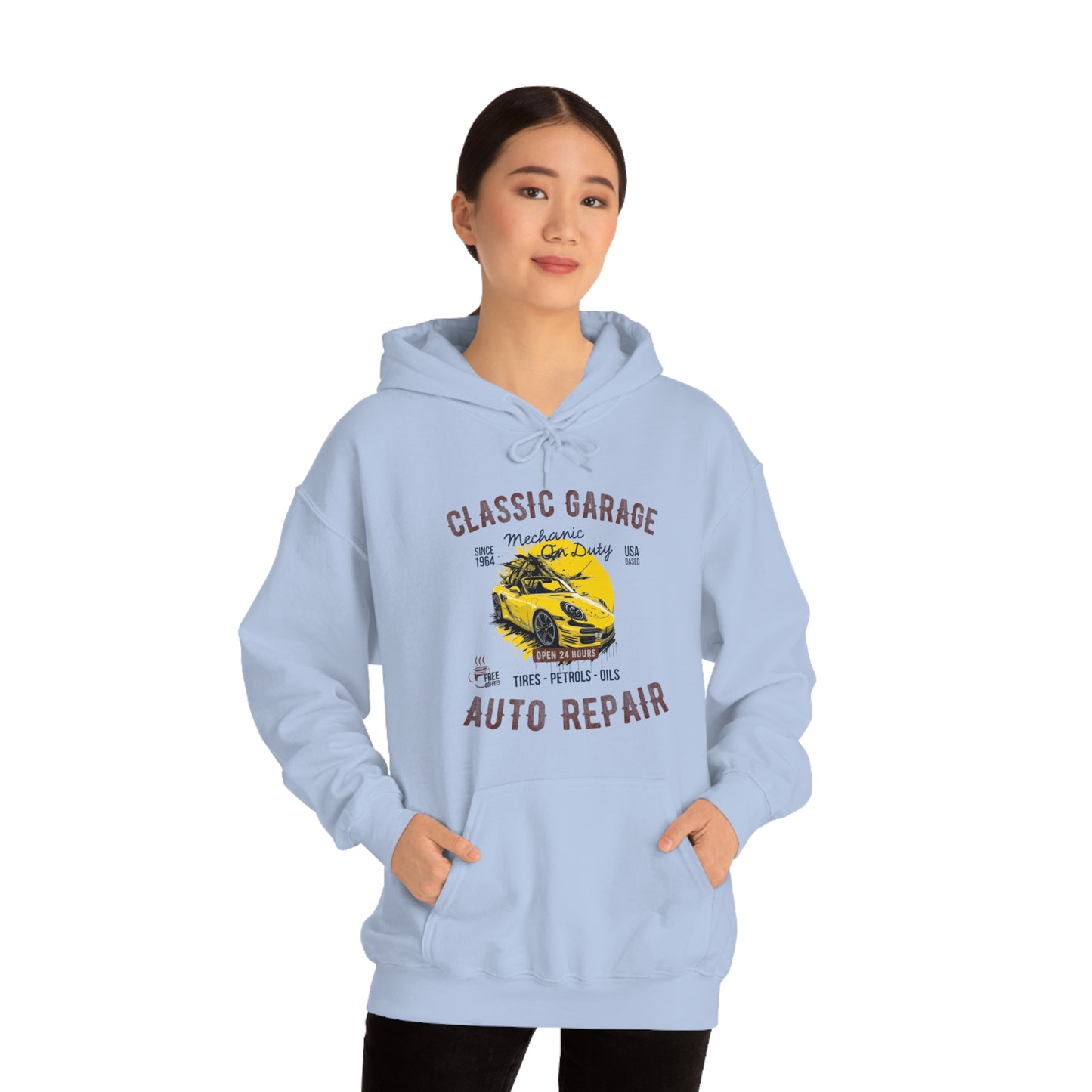 GARAGE Unisex Heavy Blend™ Hooded Sweatshirt