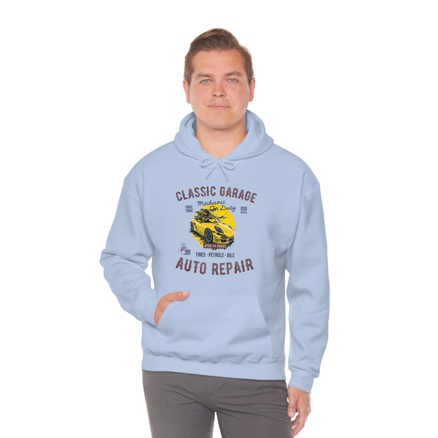 GARAGE Unisex Heavy Blend™ Hooded Sweatshirt