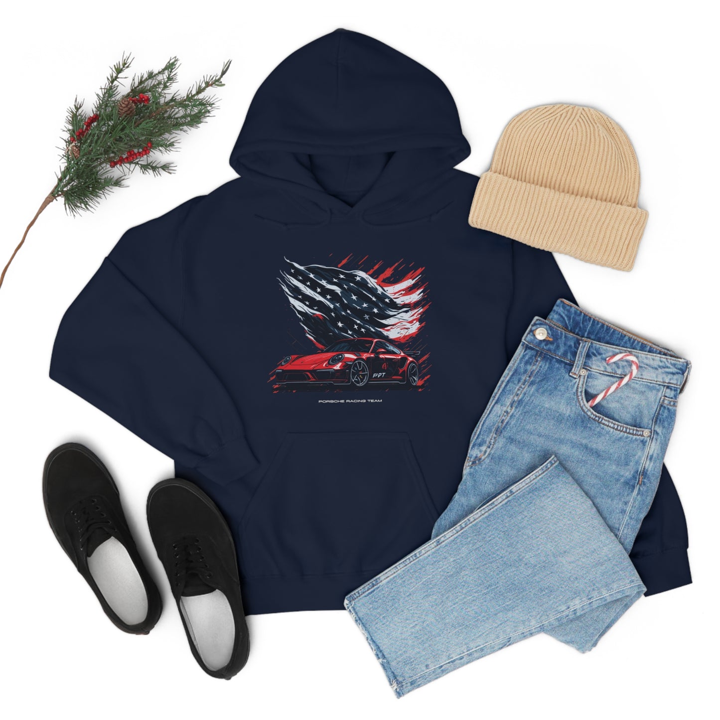 US FLAG Unisex Heavy Blend™ Hooded Sweatshirt