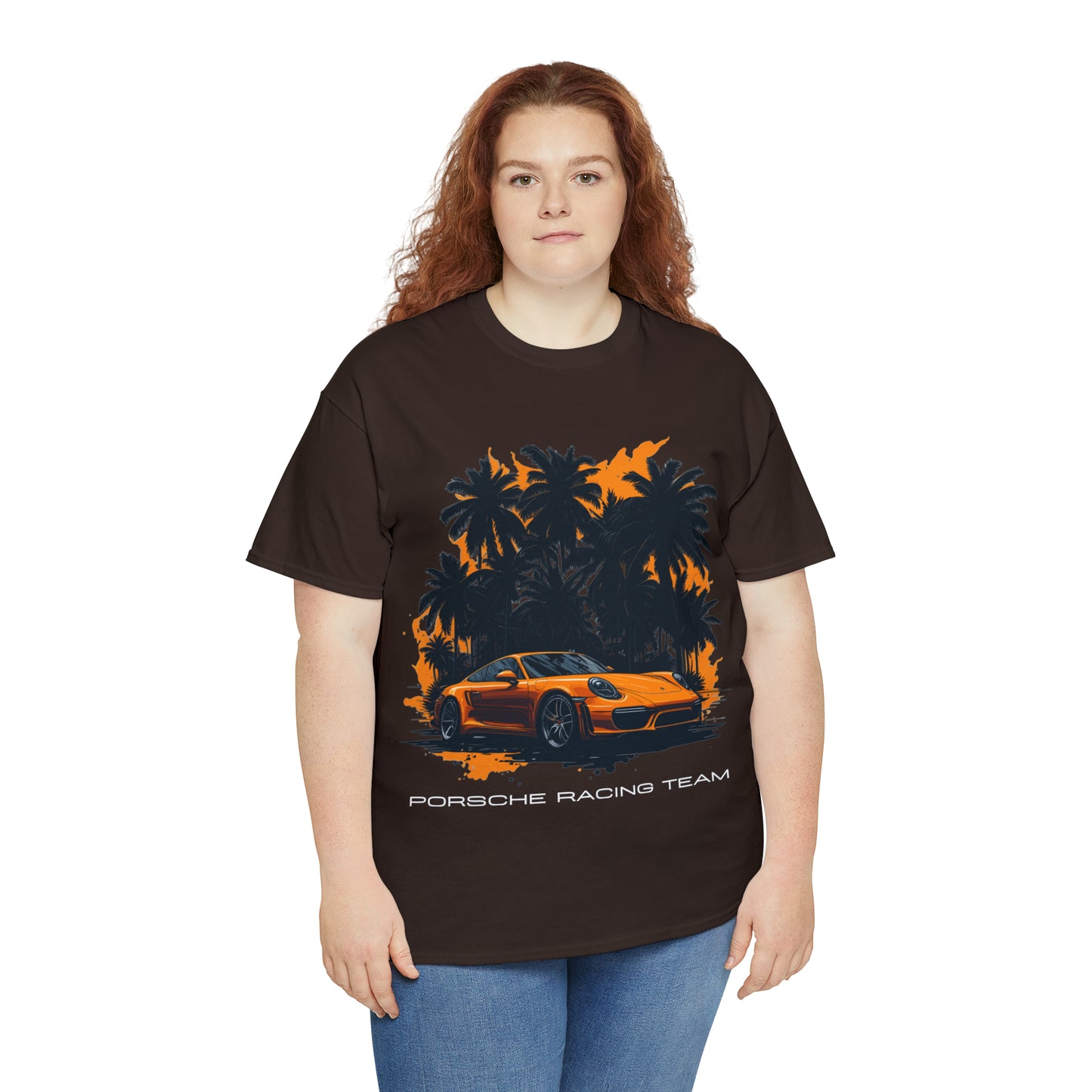 ORANGE PALMS Unisex Heavy Cotton Tee