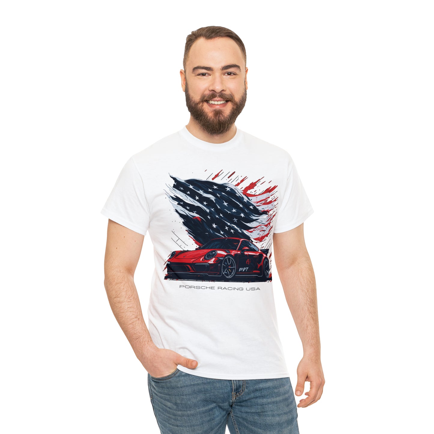 PR USA Unisex Heavy Cotton Tee