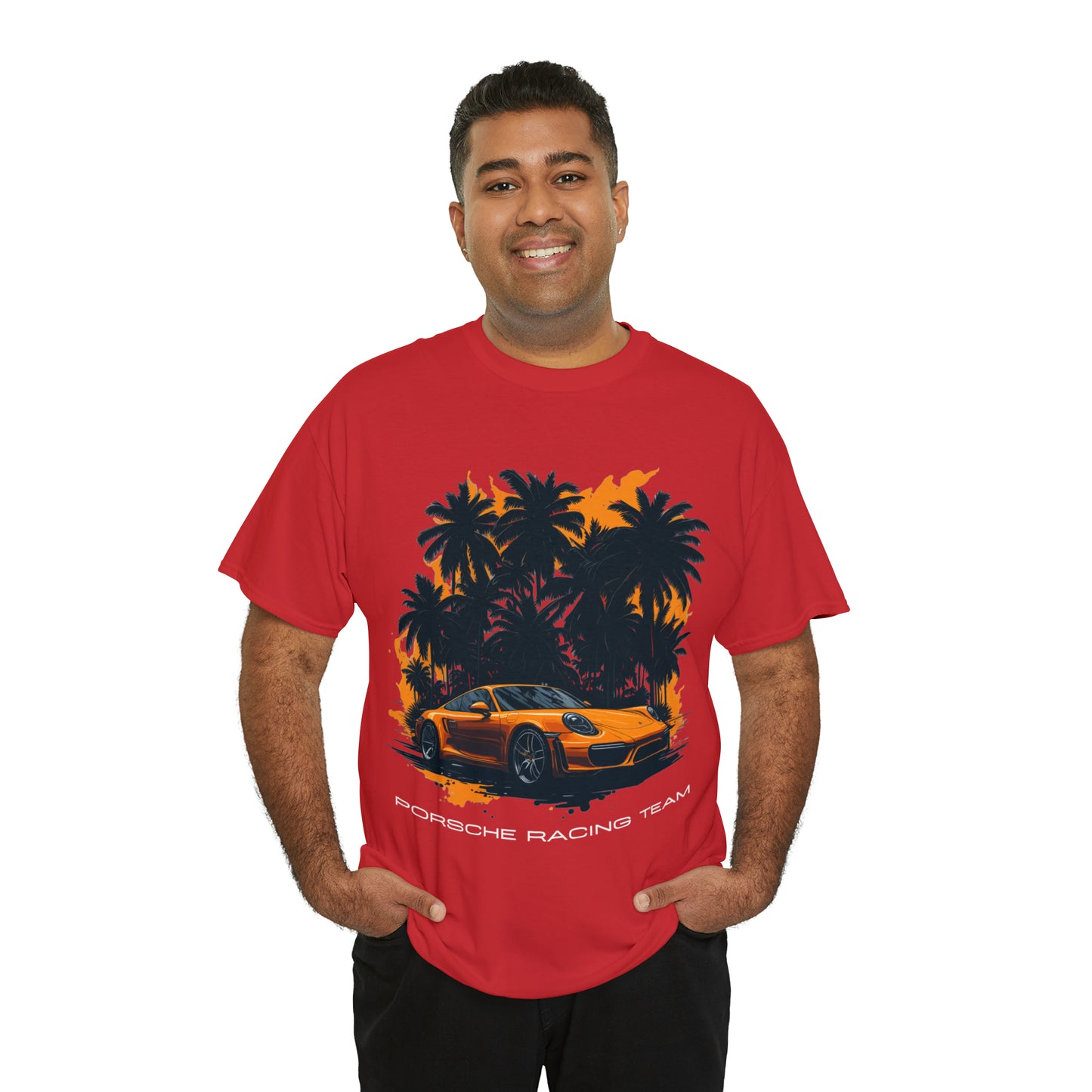 ORANGE PALMS Unisex Heavy Cotton Tee