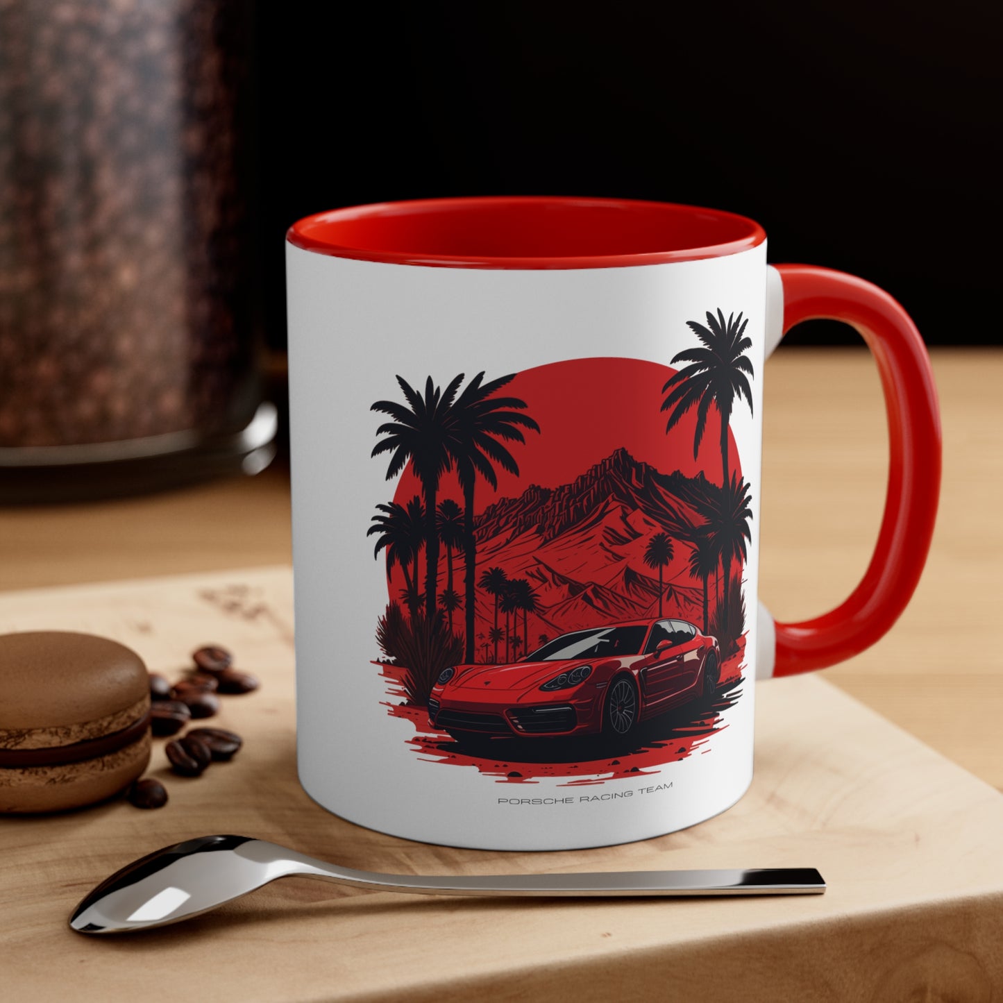 RED PALMS Accent Coffee Mug, 11oz