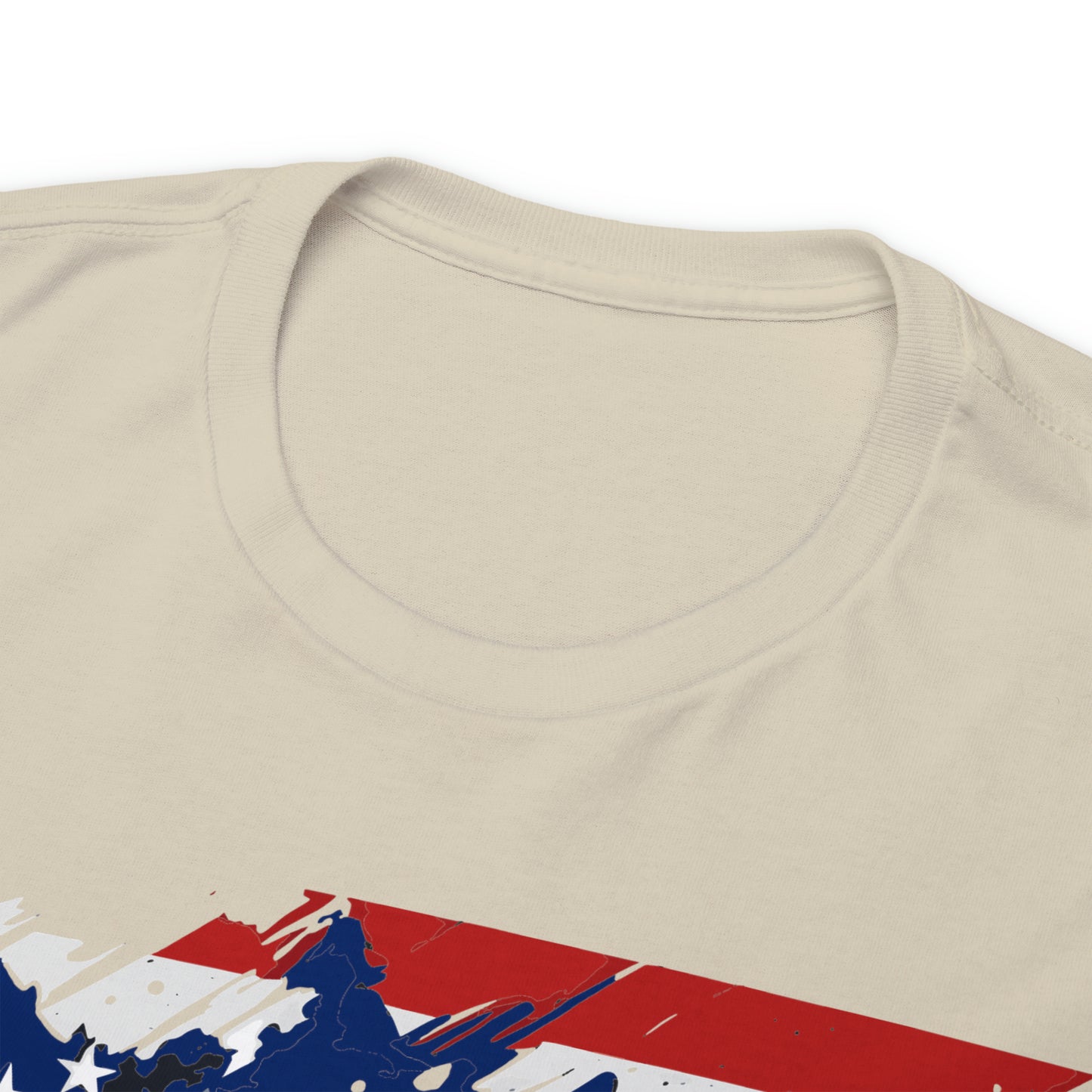 US FLAG RED Unisex Heavy Cotton Tee