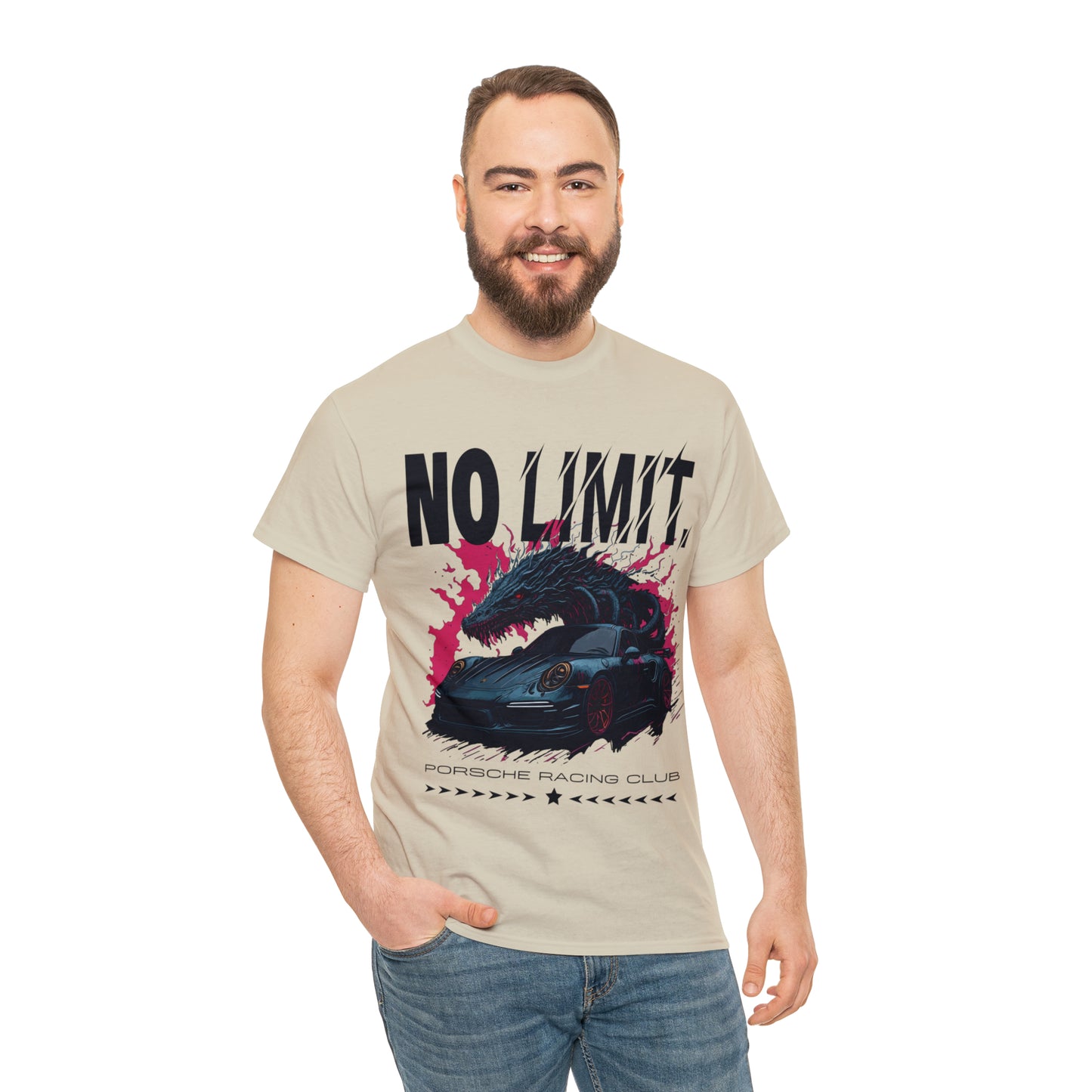 NO LIMIT Unisex Heavy Cotton Tee