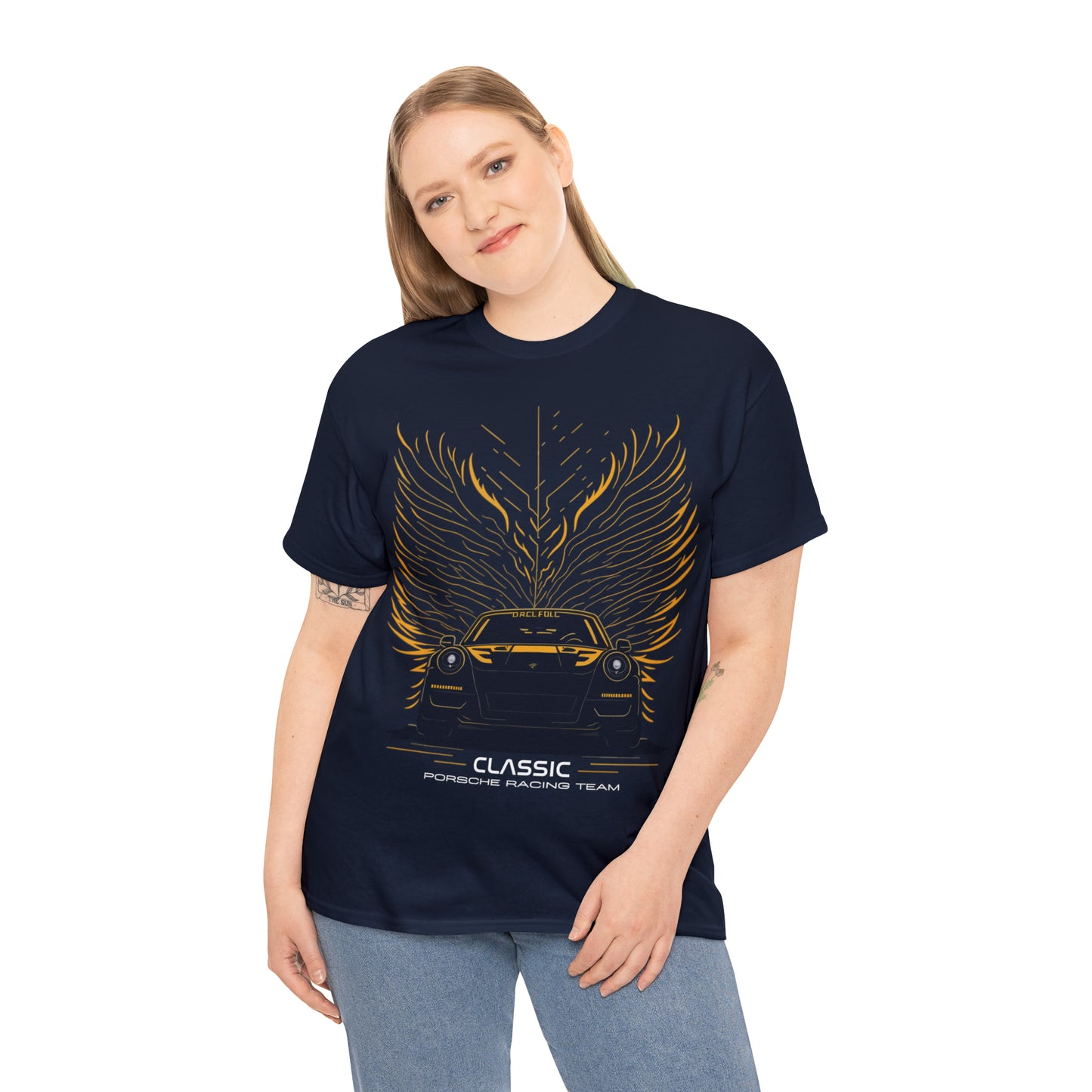 YELLOW WINGS Unisex Heavy Cotton Tee