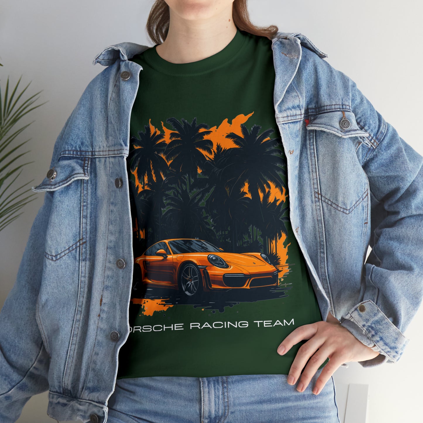 ORANGE PALMS Unisex Heavy Cotton Tee