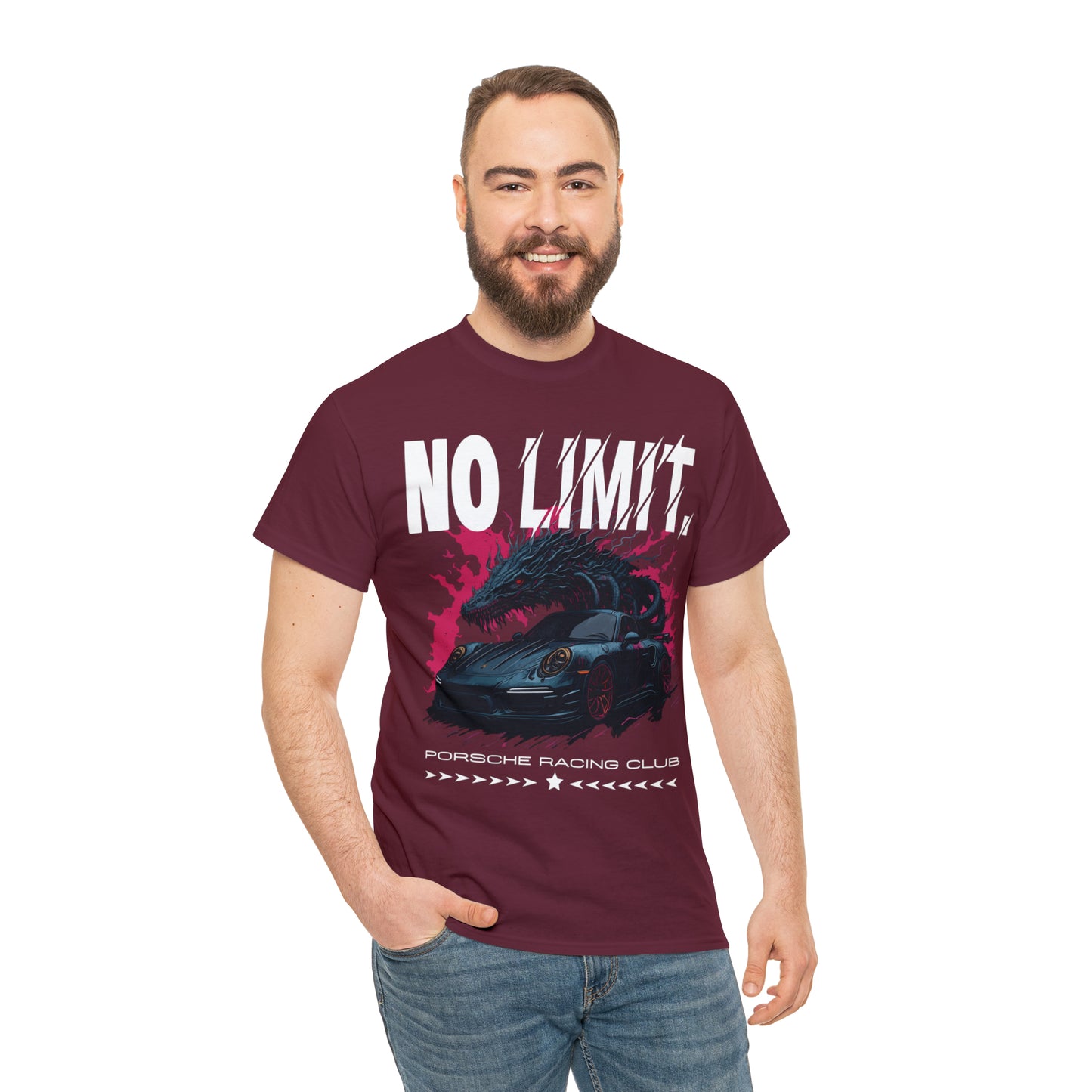 NO LIMIT Unisex Heavy Cotton Tee