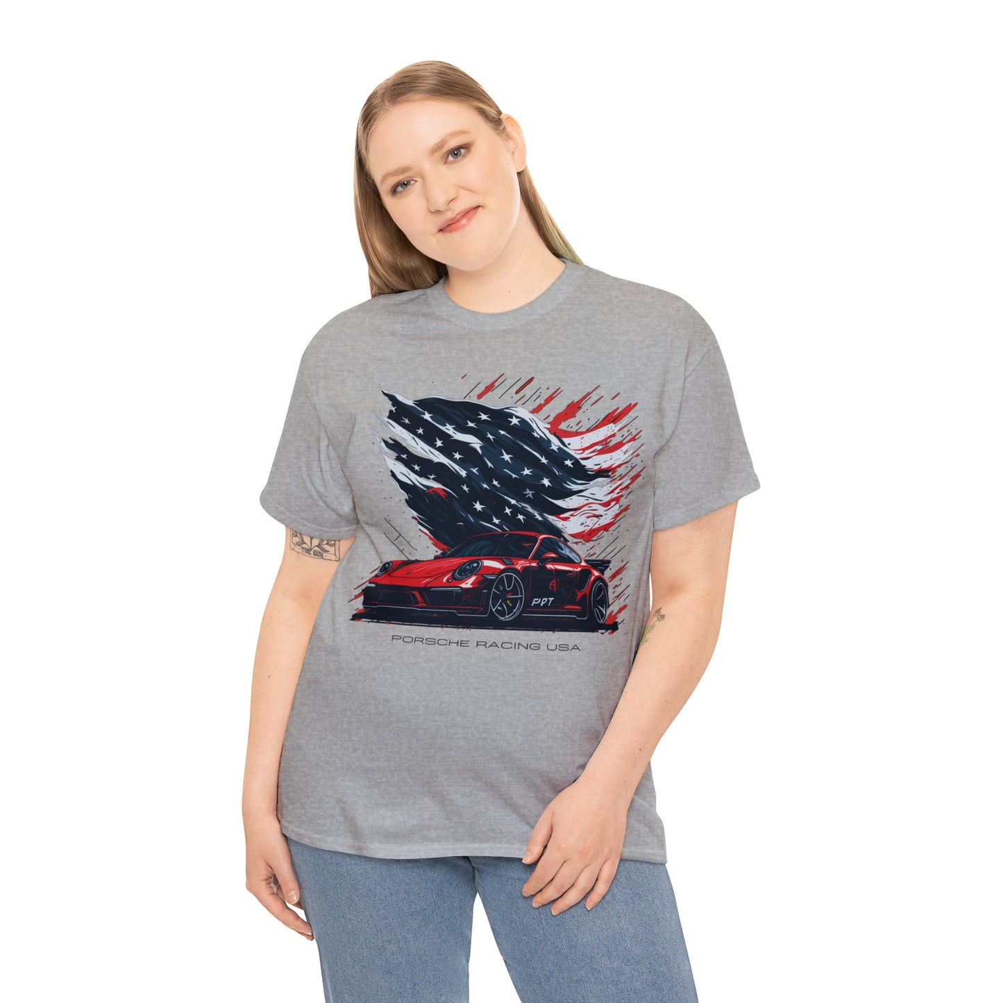 PR USA Unisex Heavy Cotton Tee