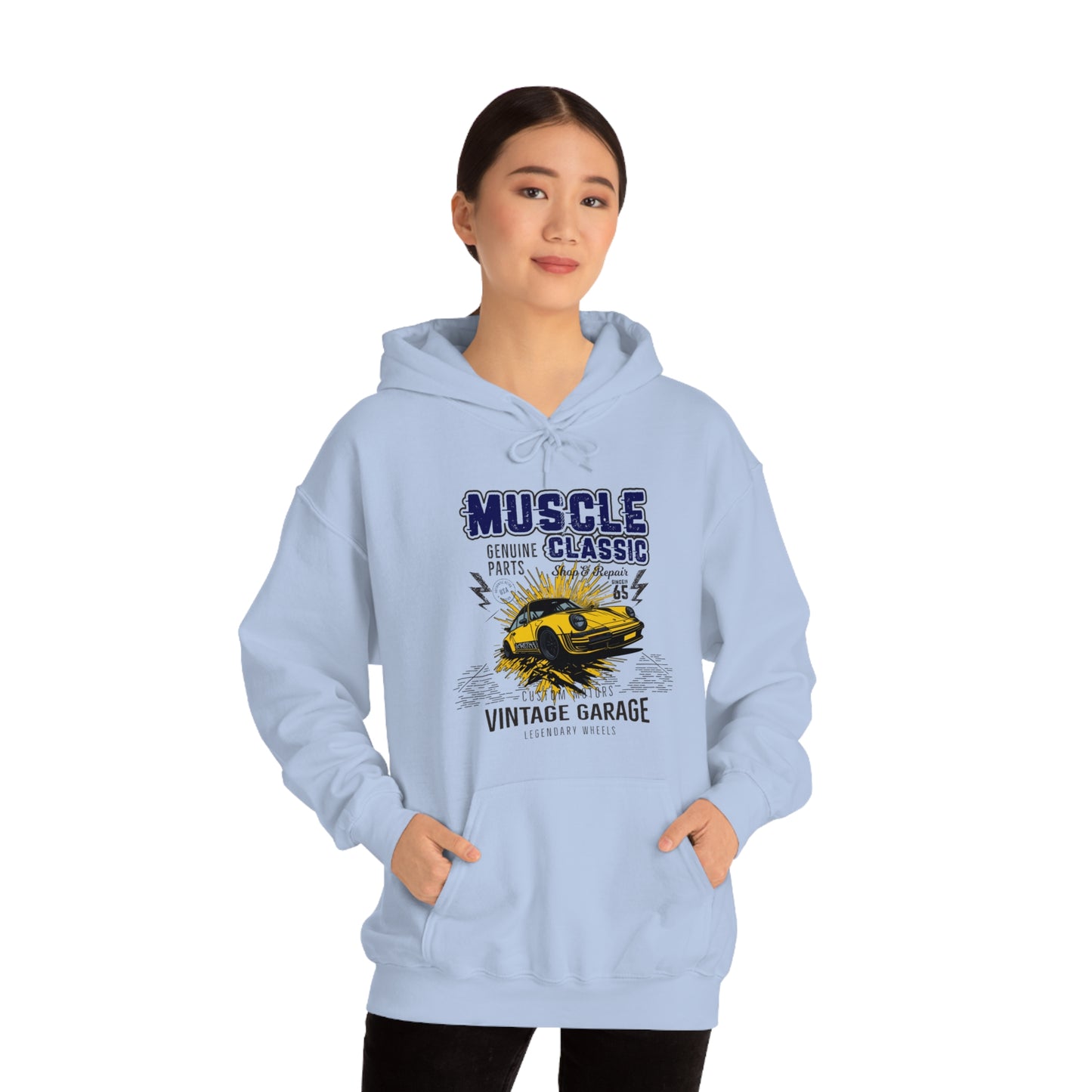 MUSCLE Unisex Heavy Blend™ Hooded Sweatshirt