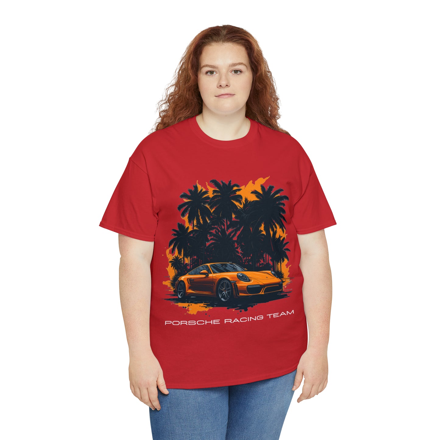 ORANGE PALMS Unisex Heavy Cotton Tee