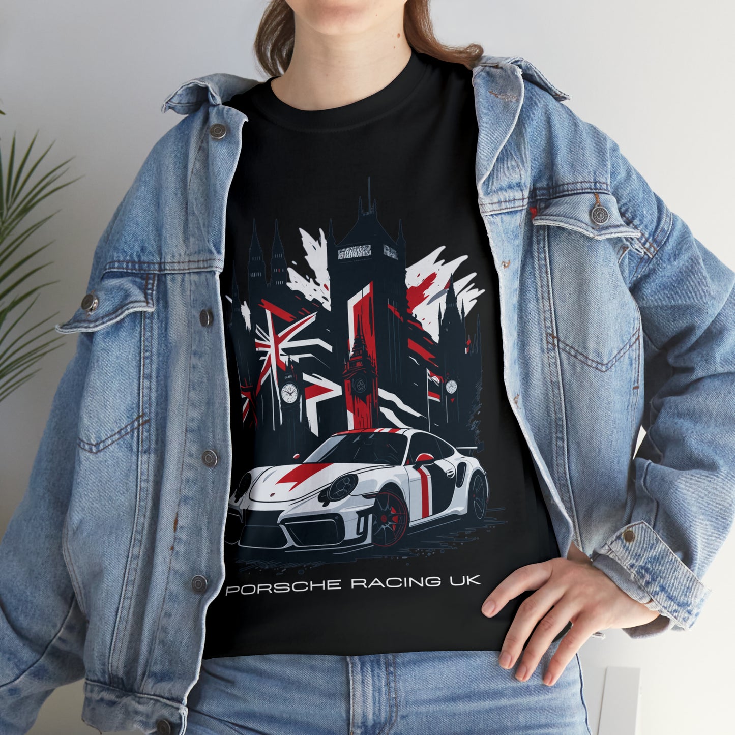 UK FLAG Unisex Heavy Cotton Tee