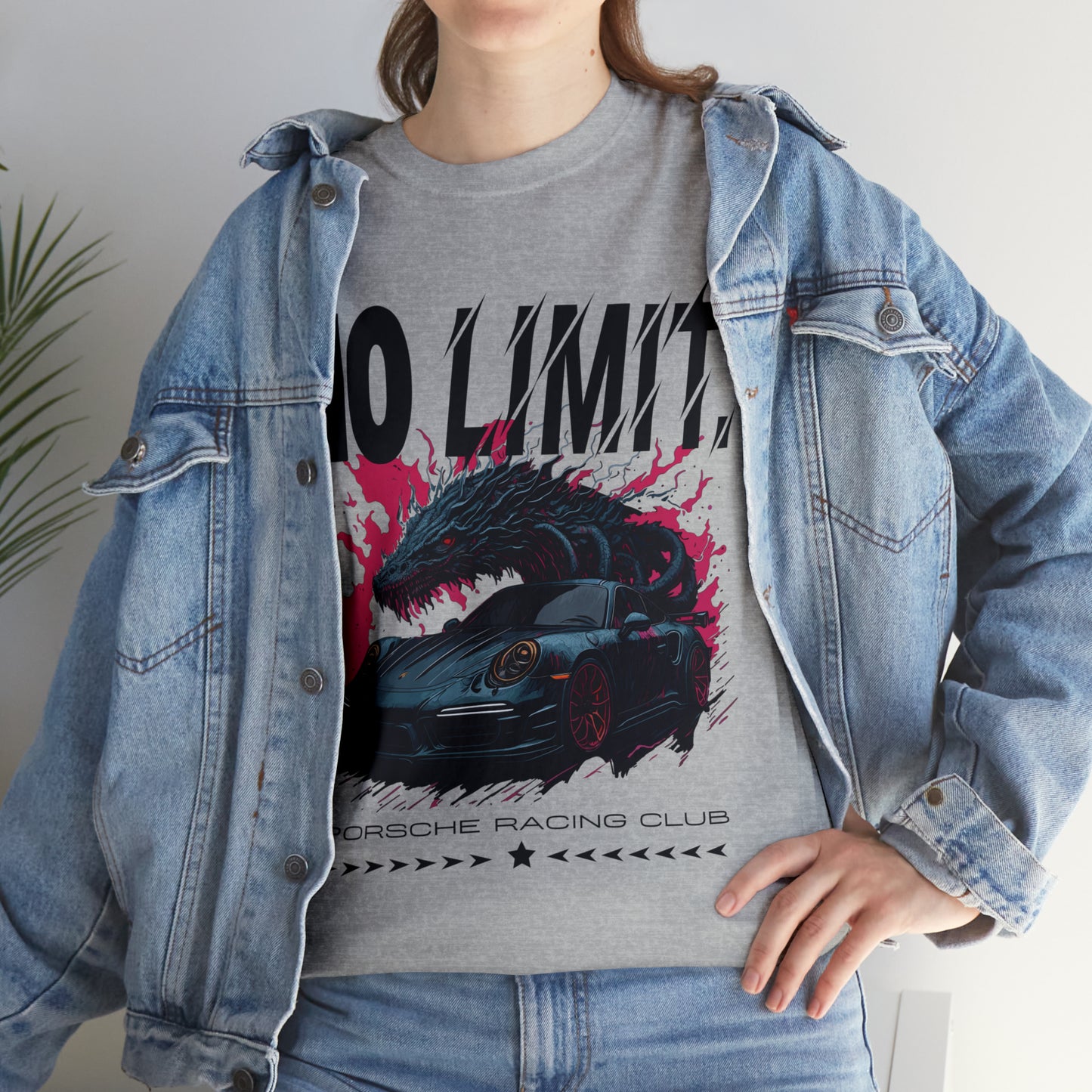 NO LIMIT Unisex Heavy Cotton Tee