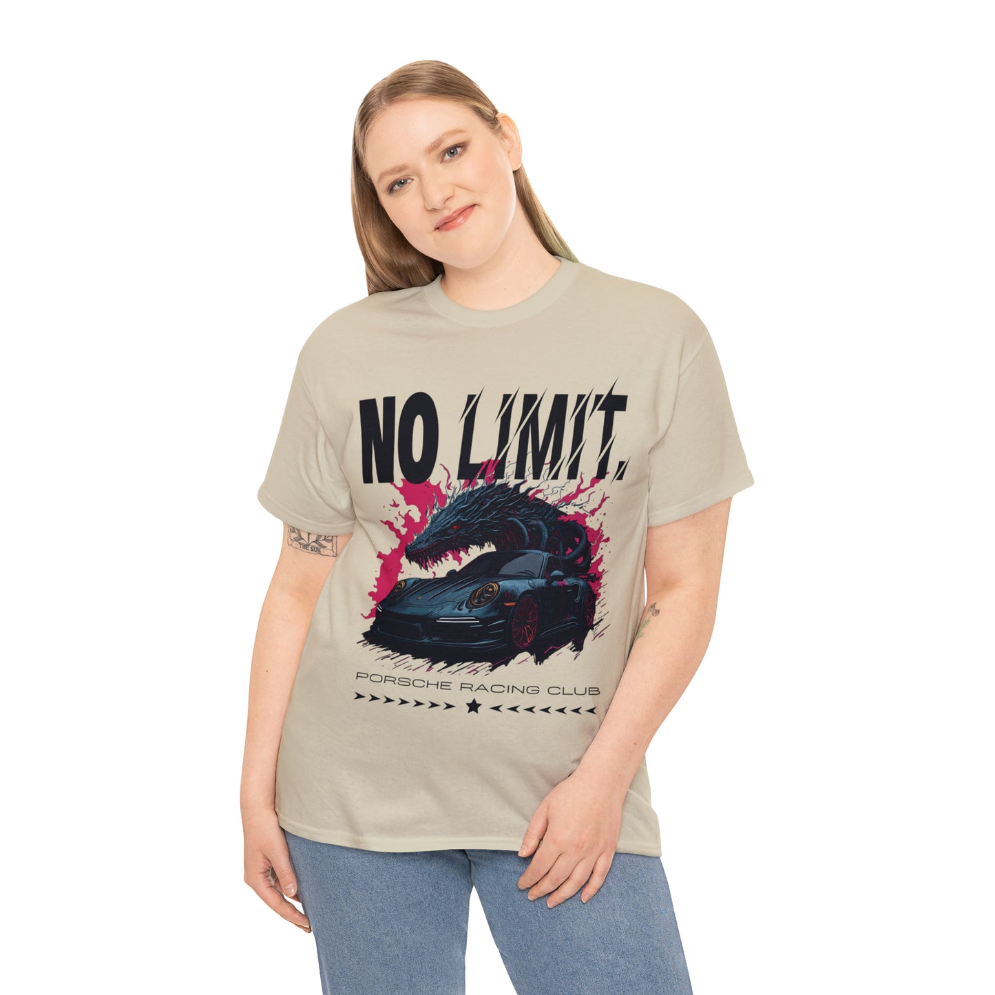 NO LIMIT Unisex Heavy Cotton Tee