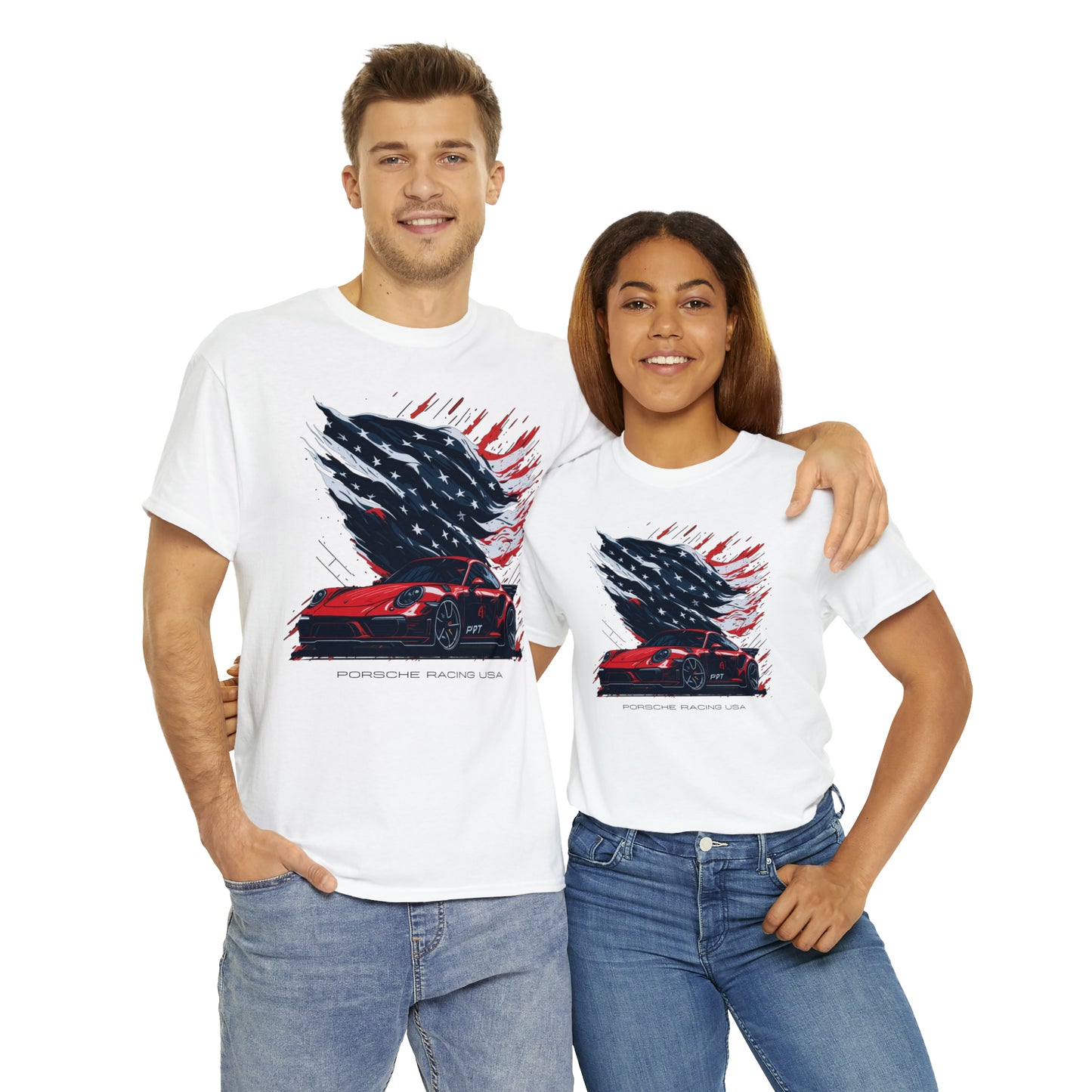 PR USA Unisex Heavy Cotton Tee