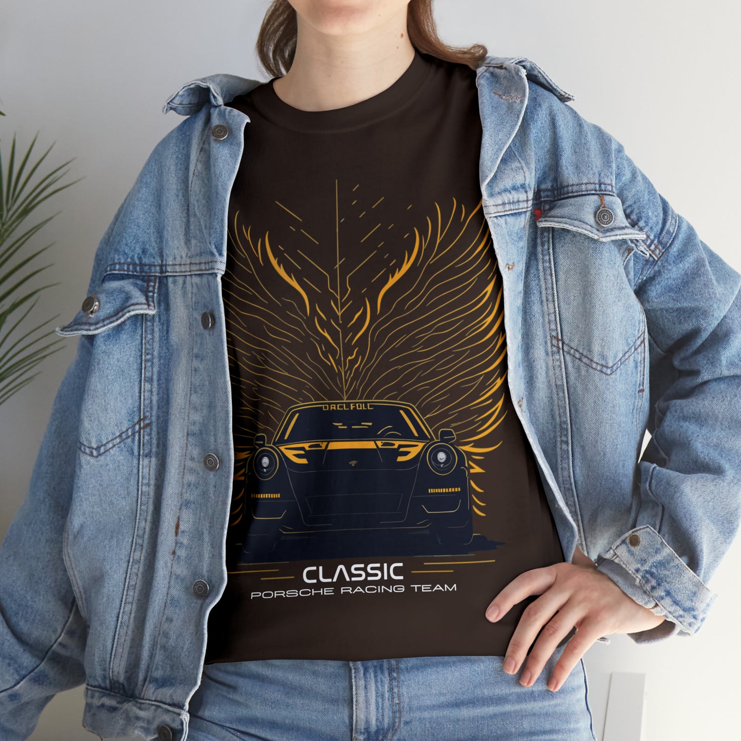 YELLOW WINGS Unisex Heavy Cotton Tee