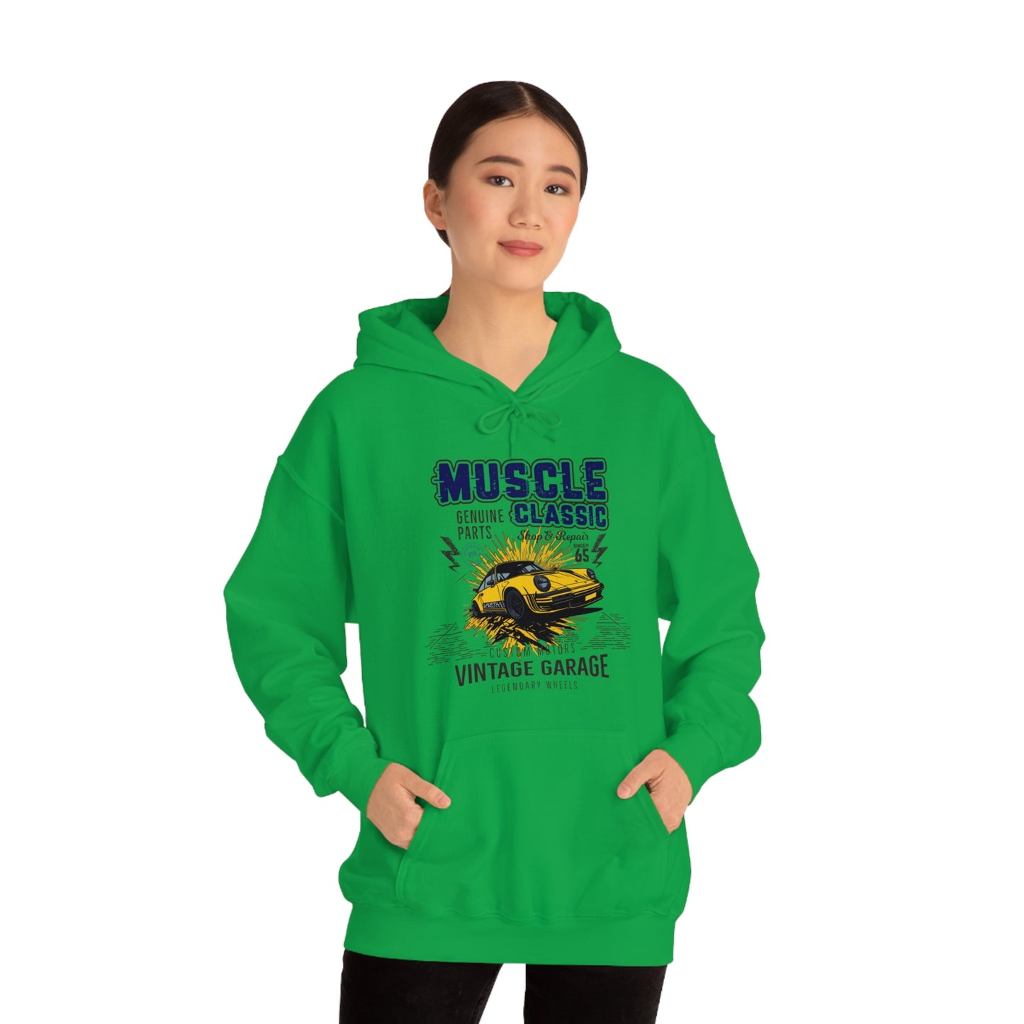 MUSCLE Unisex Heavy Blend™ Hooded Sweatshirt