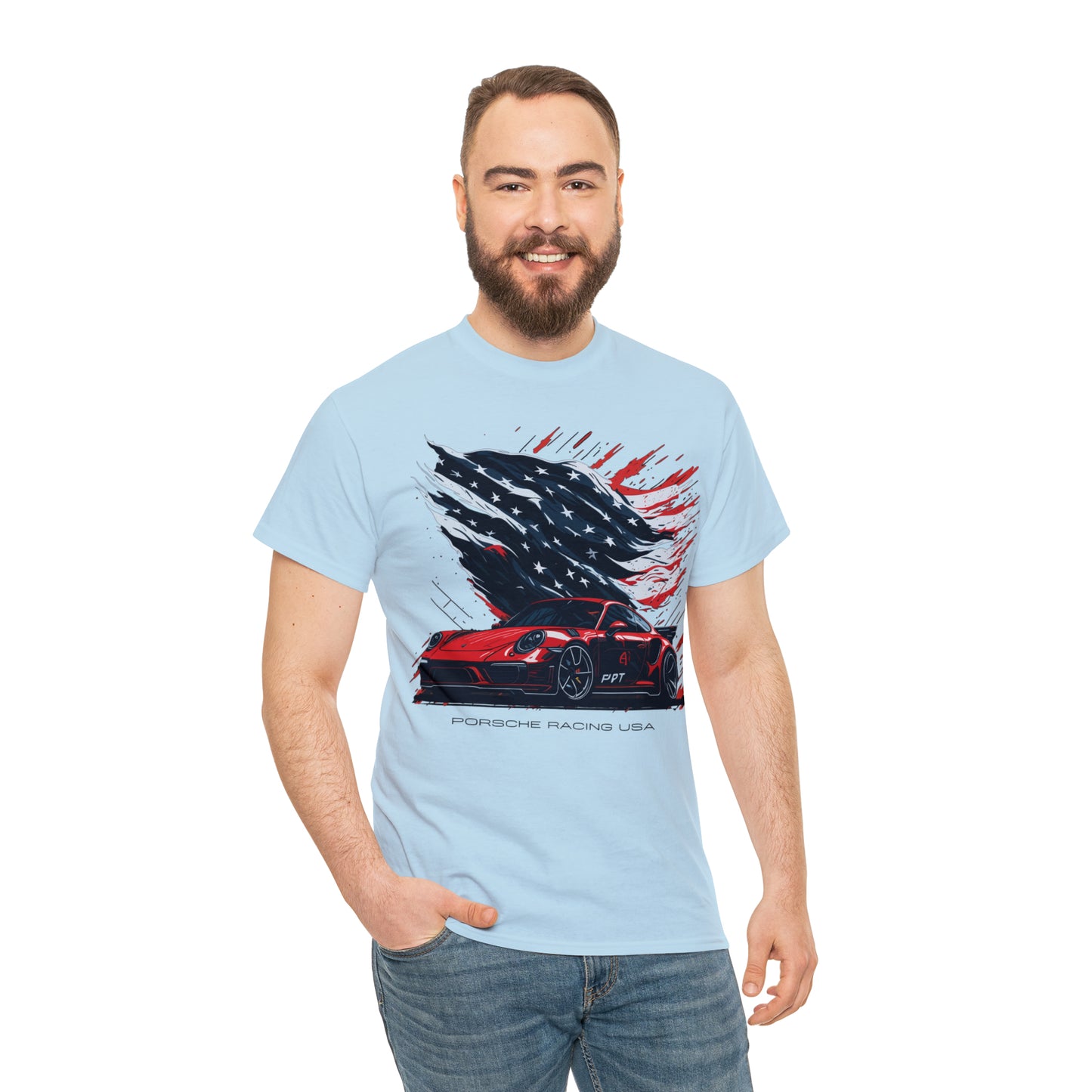 PR USA Unisex Heavy Cotton Tee