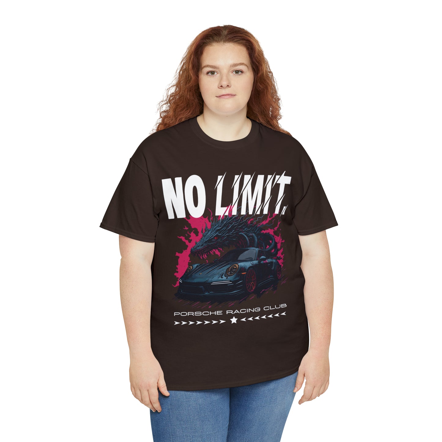 NO LIMIT Unisex Heavy Cotton Tee