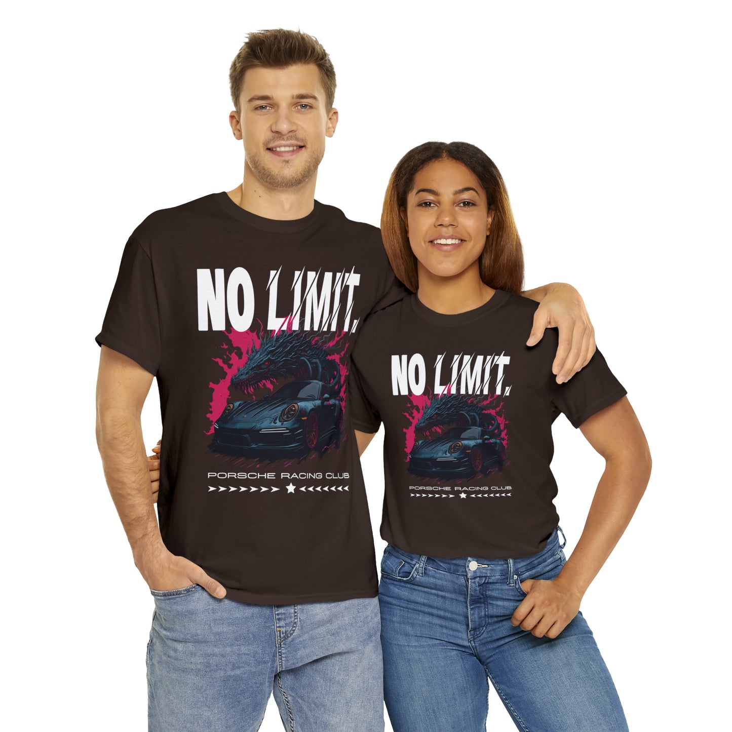 NO LIMIT Unisex Heavy Cotton Tee