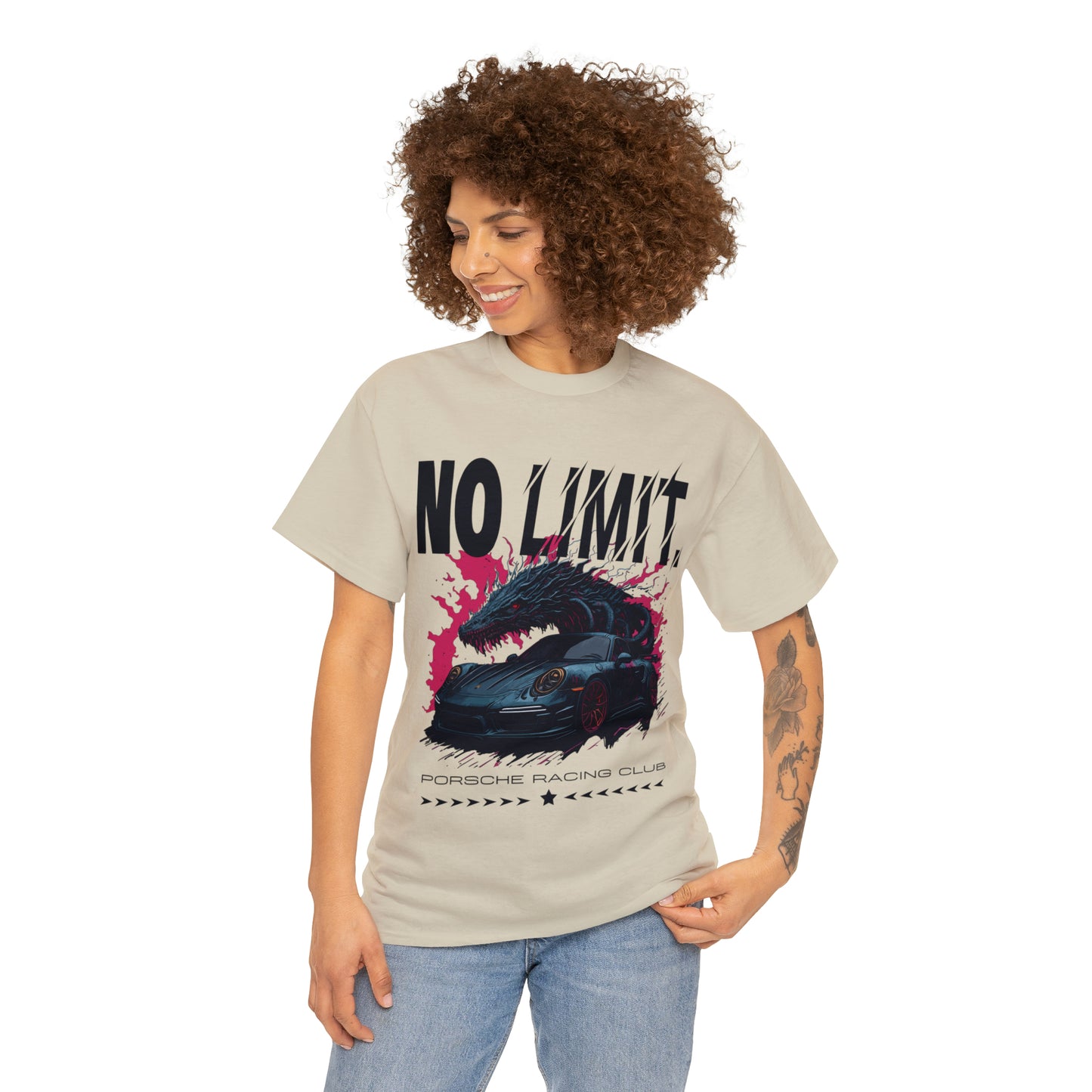 NO LIMIT Unisex Heavy Cotton Tee