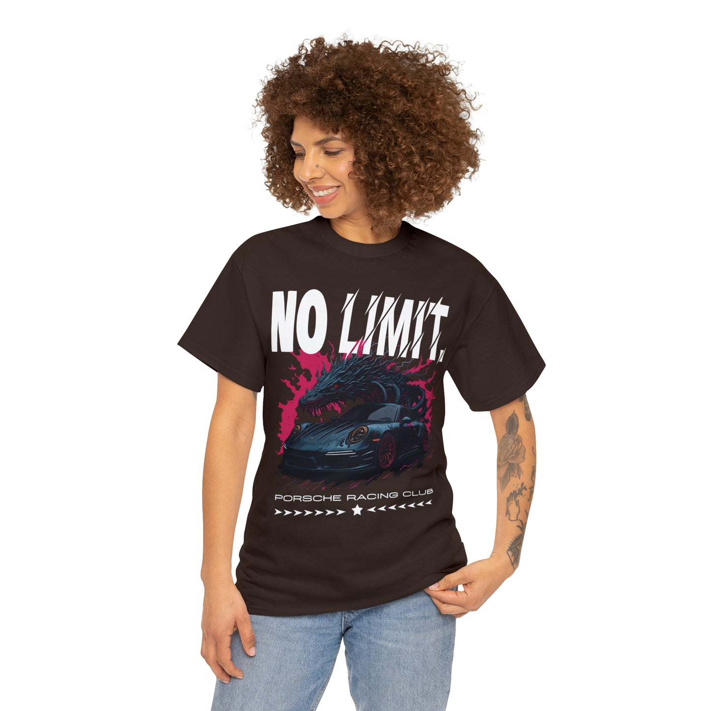 NO LIMIT Unisex Heavy Cotton Tee