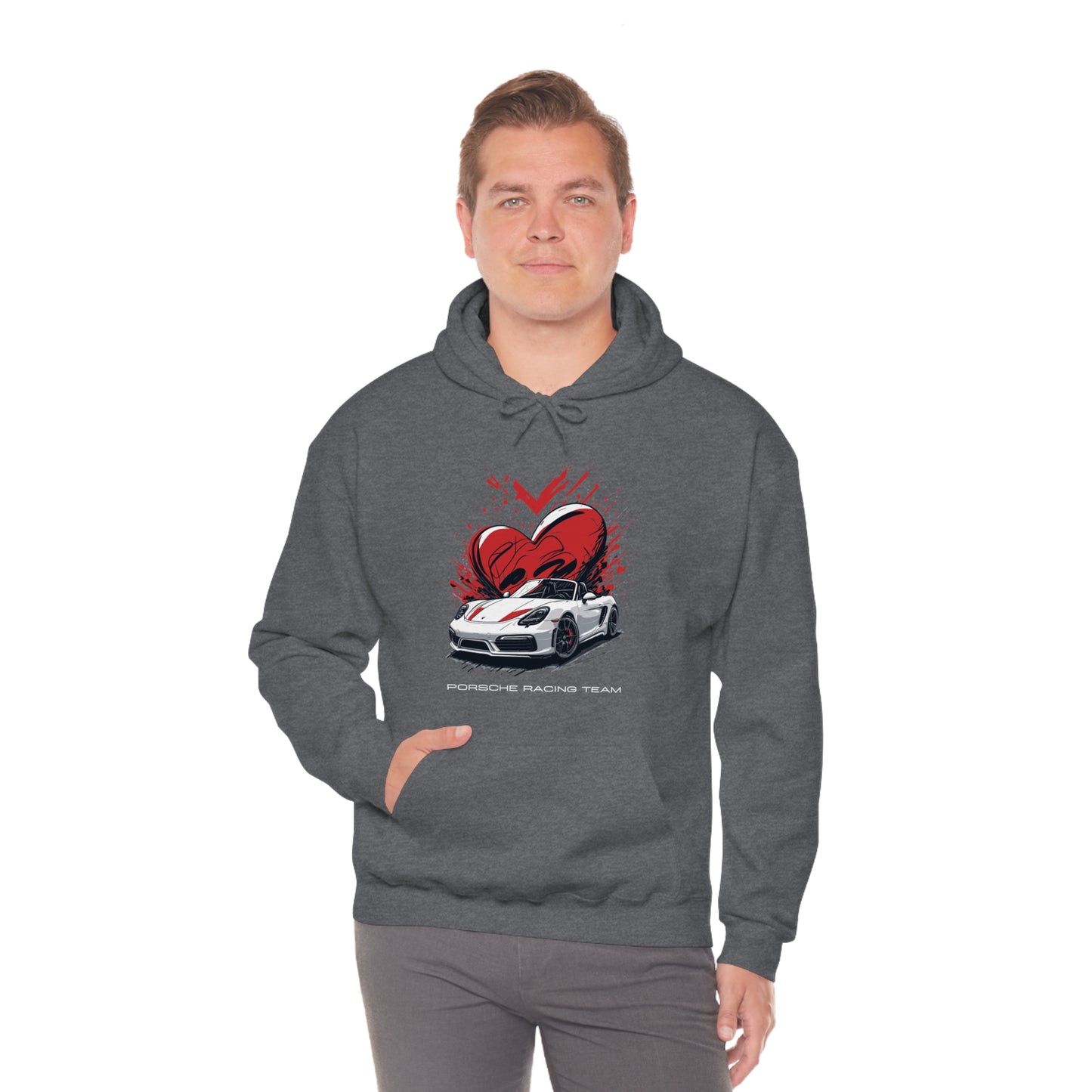 HEART Unisex Heavy Blend™ Hooded Sweatshirt