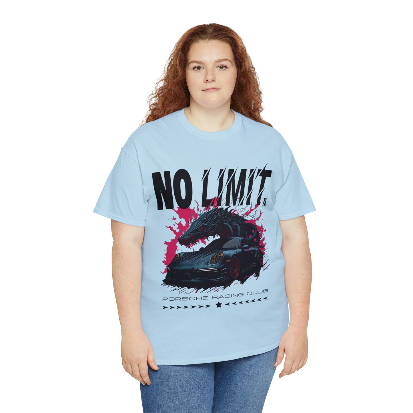 NO LIMIT Unisex Heavy Cotton Tee