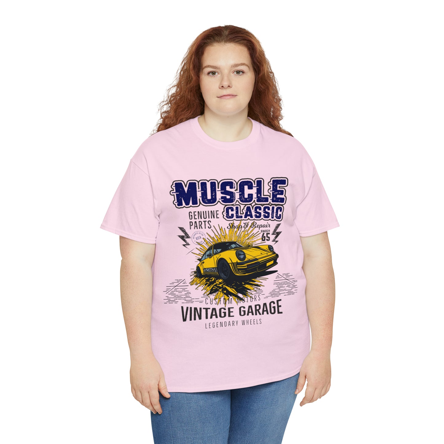 MUSCLE CLASSIC Unisex Heavy Cotton Tee