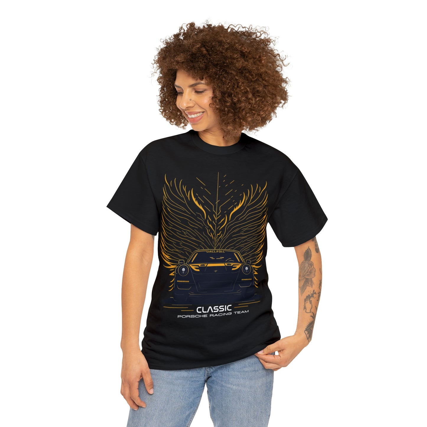 YELLOW WINGS Unisex Heavy Cotton Tee