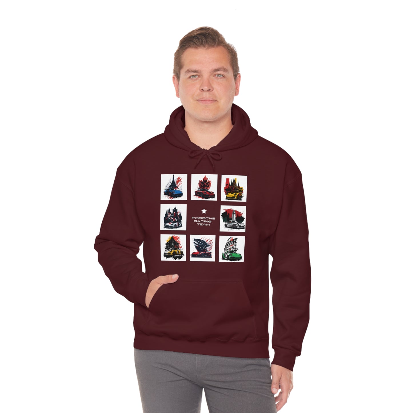 3x3 Unisex Heavy Blend™ Hooded Sweatshirt