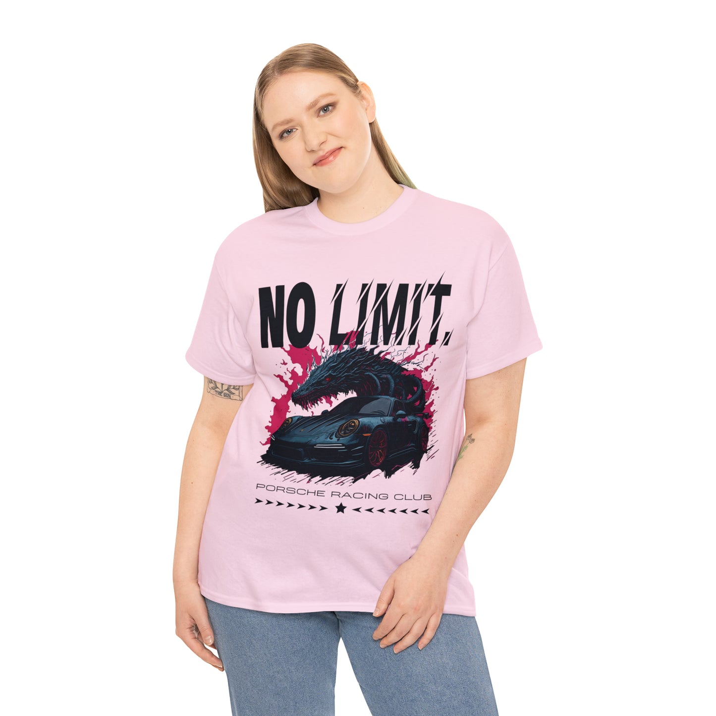 NO LIMIT Unisex Heavy Cotton Tee