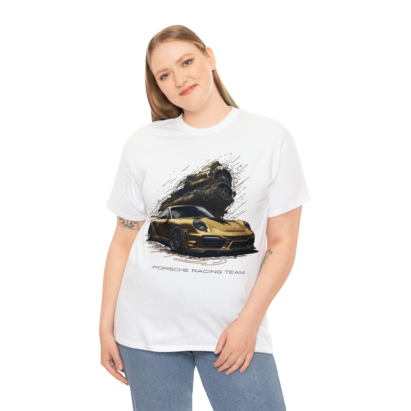 GOLD MACHINE Unisex Heavy Cotton Tee