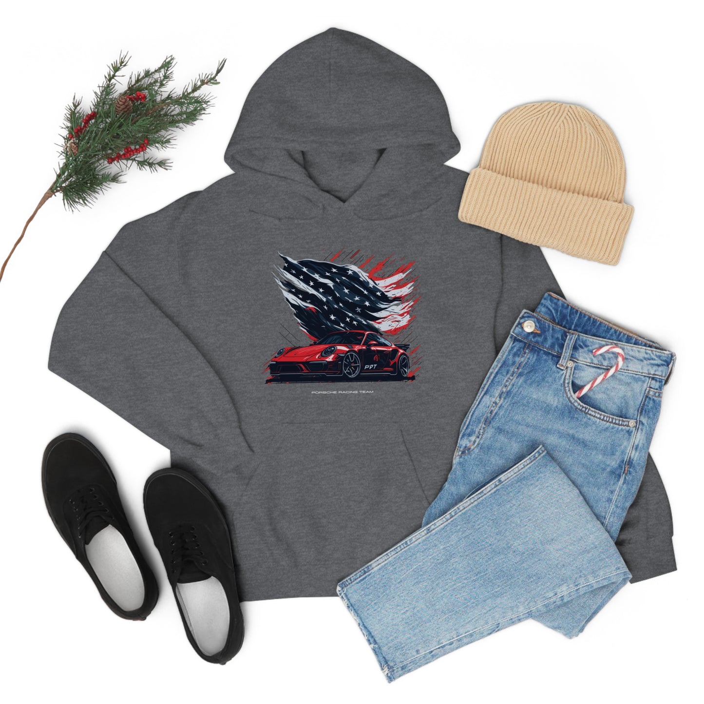 US FLAG Unisex Heavy Blend™ Hooded Sweatshirt