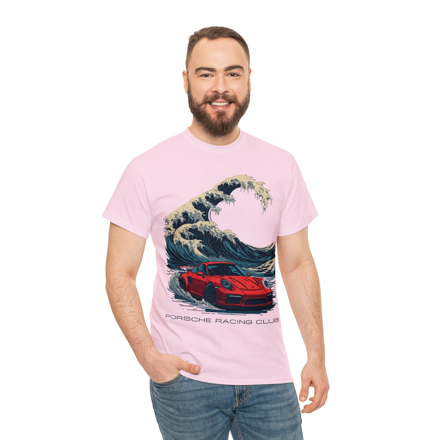 HOKUSAI WAVE Unisex Heavy Cotton Tee