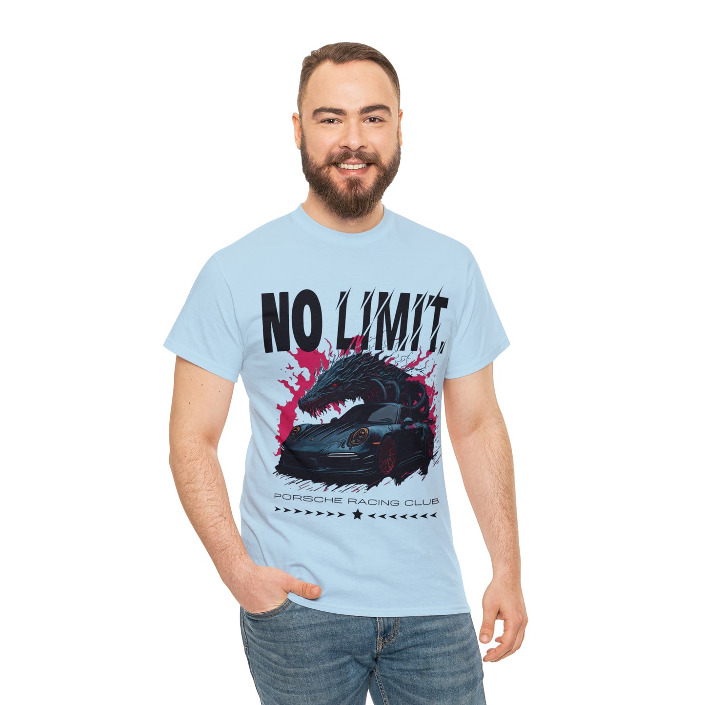 NO LIMIT Unisex Heavy Cotton Tee